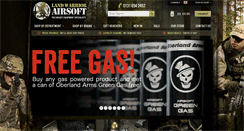 Desktop Screenshot of landwarriorairsoft.com